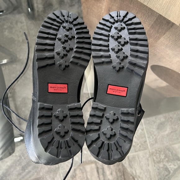 Marc Joseph New York Spring St. Ankle Bootie, Black Leather Size 6.5 NEW - Picture 6 of 8